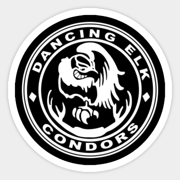 dancing elk condors Michael Cera Sticker TeePublic
